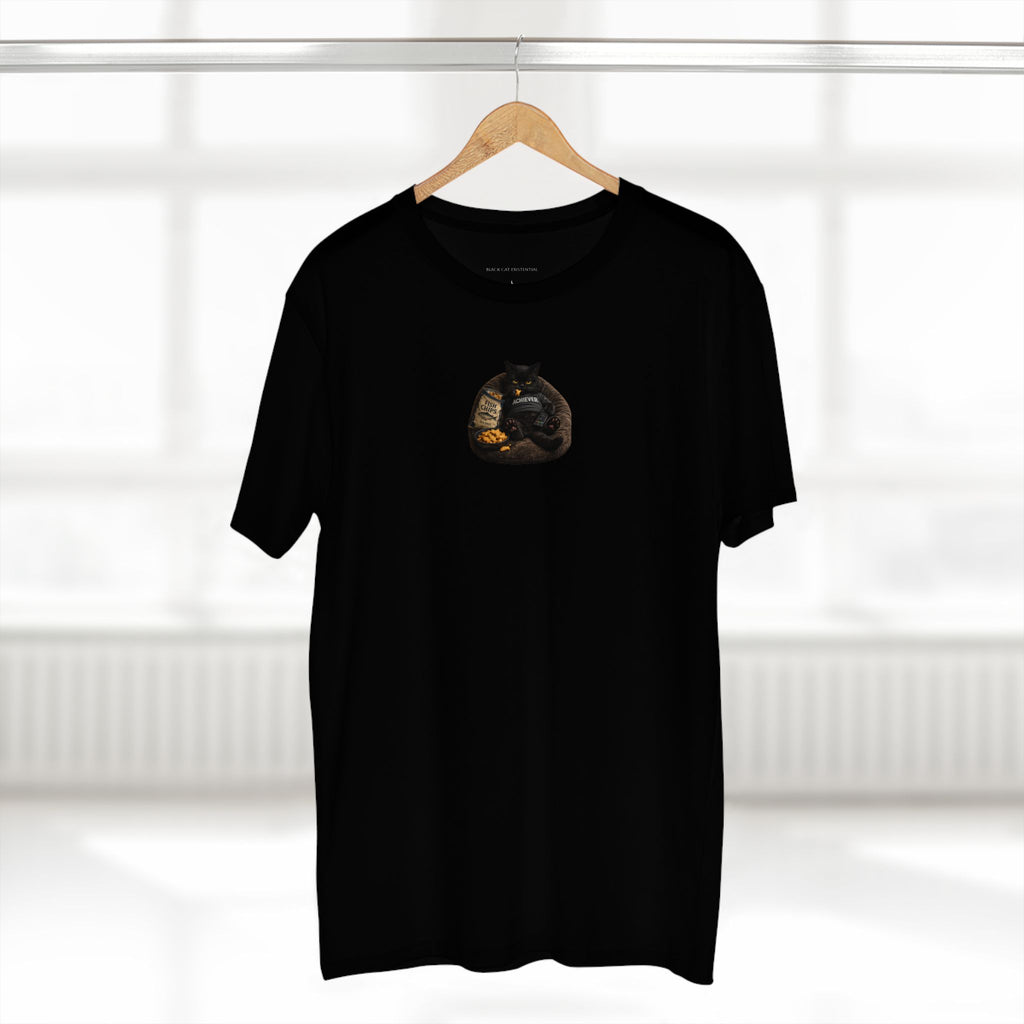 The Achiever — Black Cat Tee