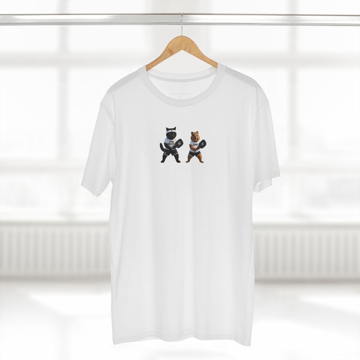 Dink Master — Black Cat Pickleball Graphic Tee