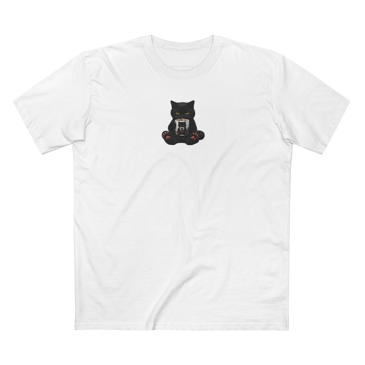 Coffee & Vengeance — Black Cat T-Shirt