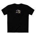 Cat Astronaut — Cute Floating Black Cat in Space Suit Graphic T-Shirt