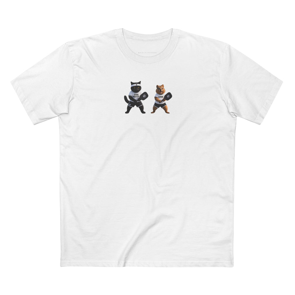 Dink Master — Black Cat Pickleball Graphic Tee
