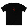 The Sash Master — Black Cat Playing with Red Sash Graphic Tee